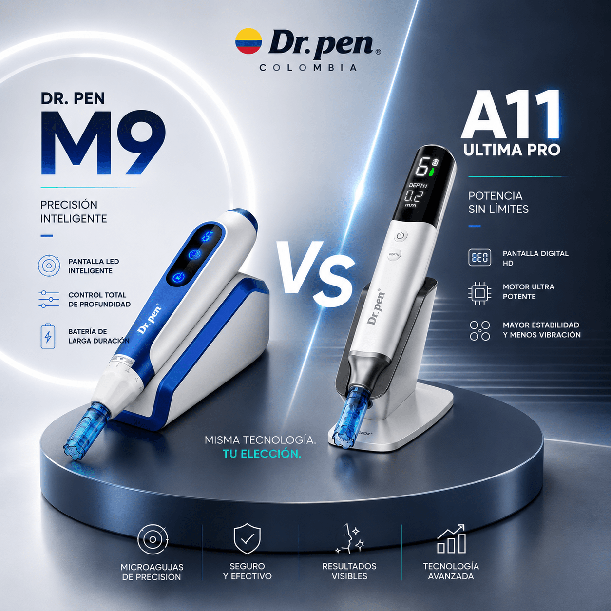 Dr. Pen M9 vs A11 Ultima Pro: cuál elegir según tu tipo de trabajo